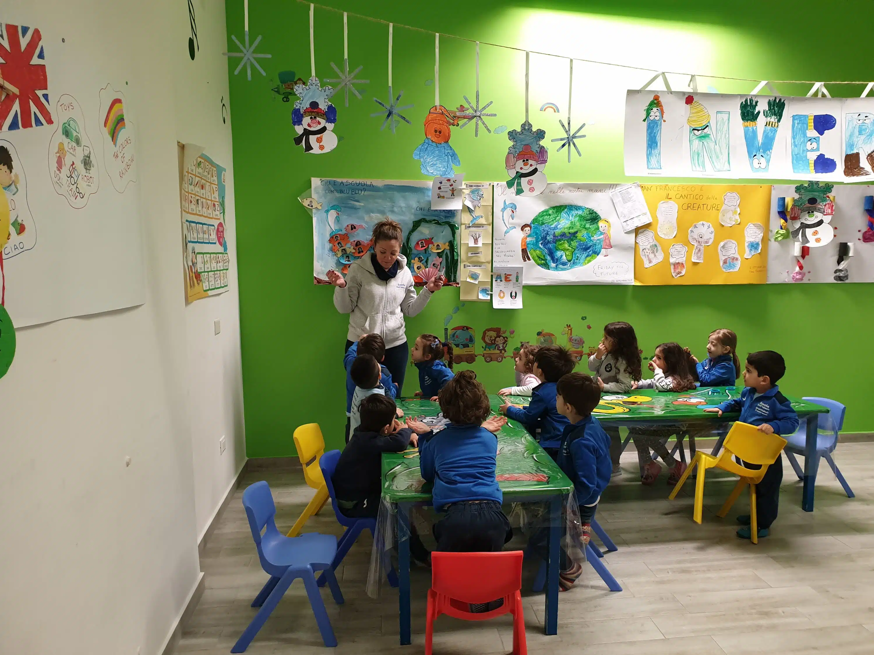 scuola dell'infanzia Spieghiamo ad i bambini